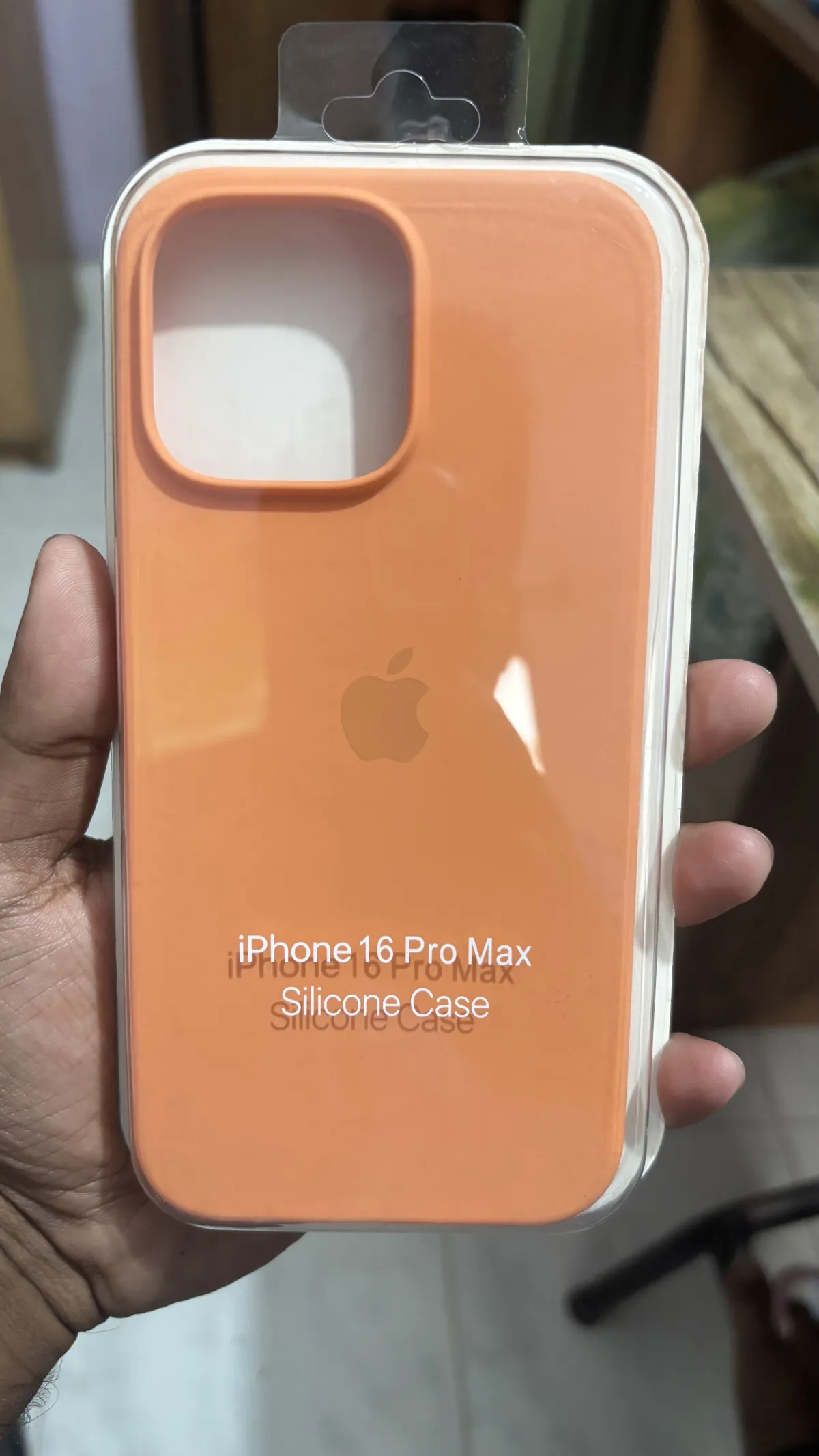iPhone Silicon Cover (Orange) - Image 4