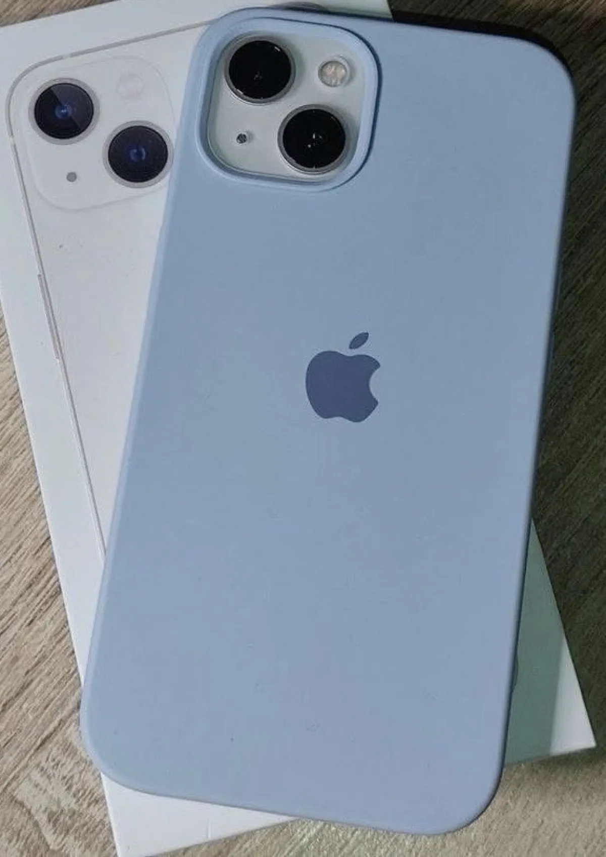 iPhone Silicon Cover (Sky Blue) - Image 1