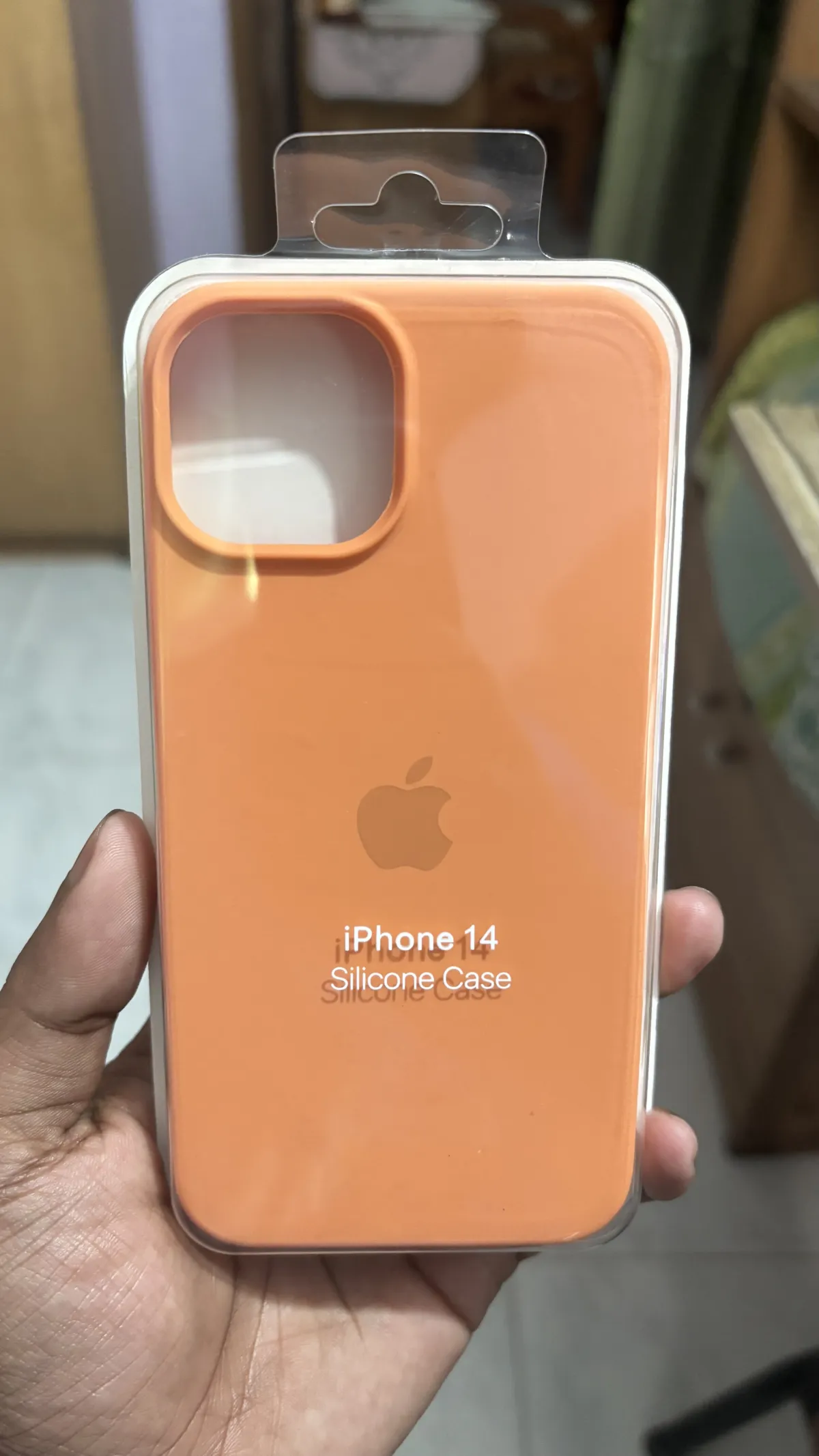 iPhone Silicon Cover (Orange) - Image 2