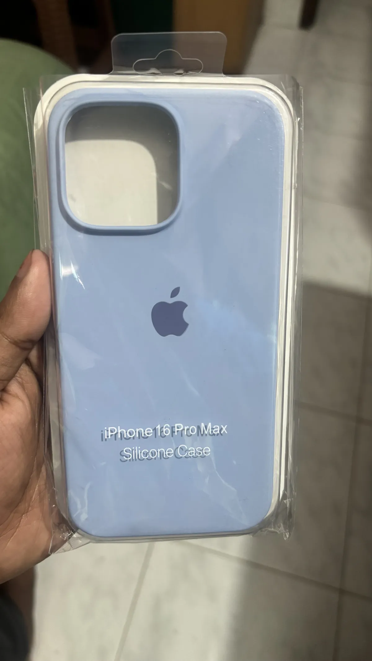 iPhone Silicon Cover (Sky Blue) - Image 5