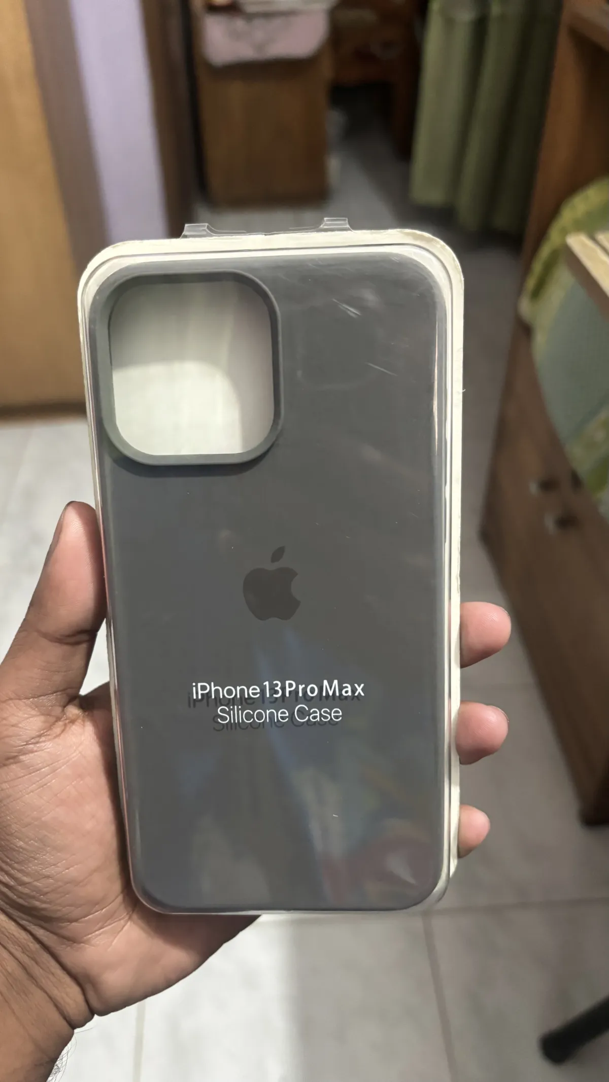 iPhone Silicon Cover (Grey) - Image 5