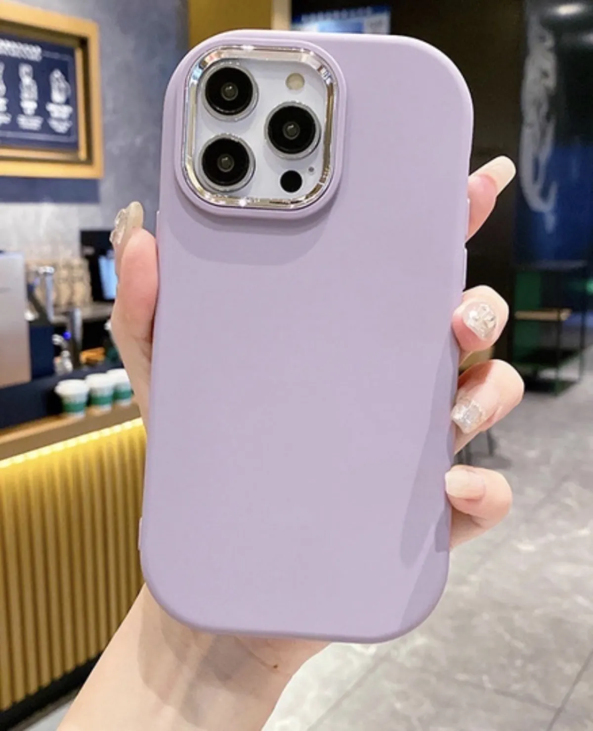 Premium Silicone Cover (Purple) - Image 1