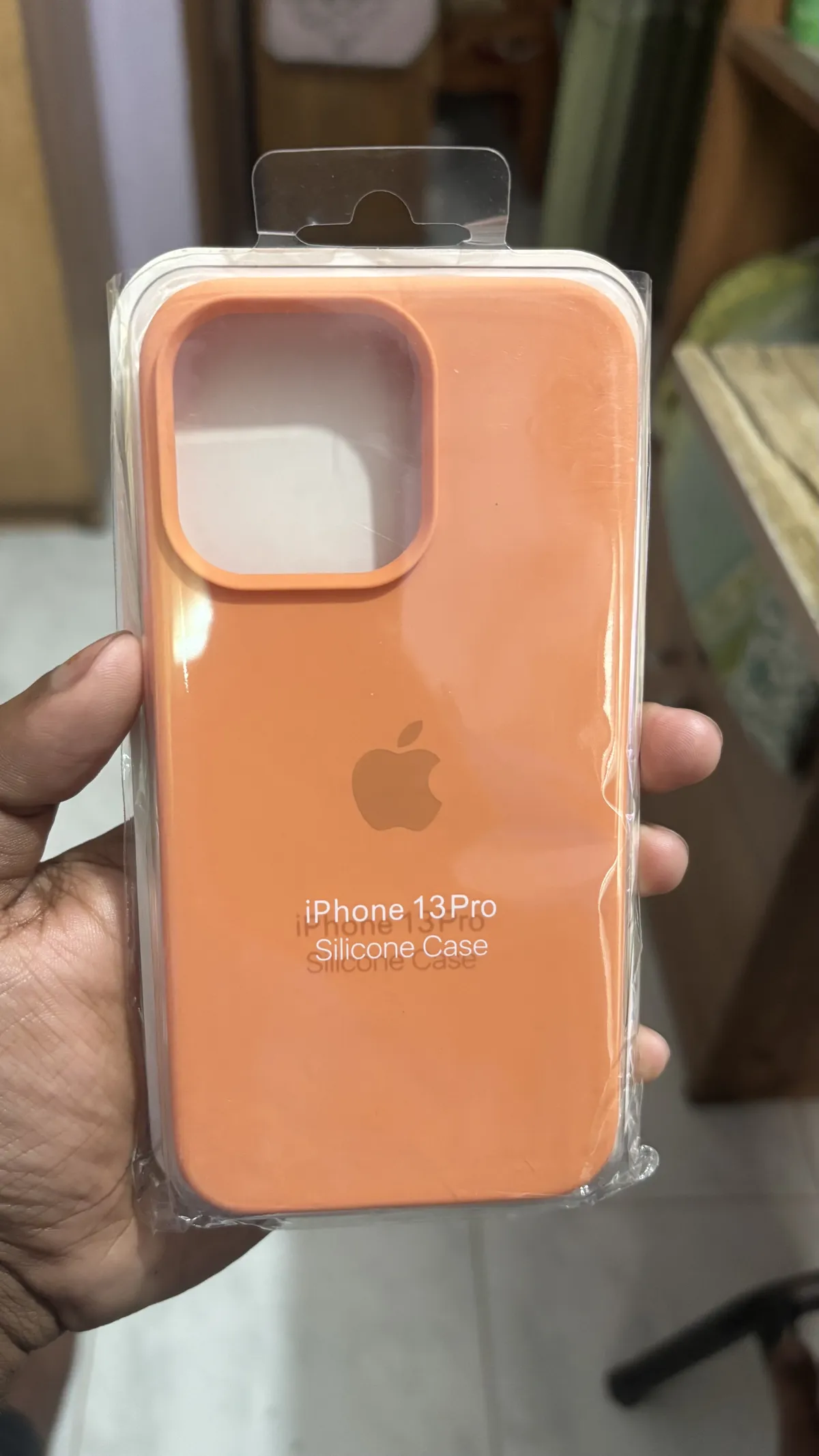 iPhone Silicon Cover (Orange) - Image 3