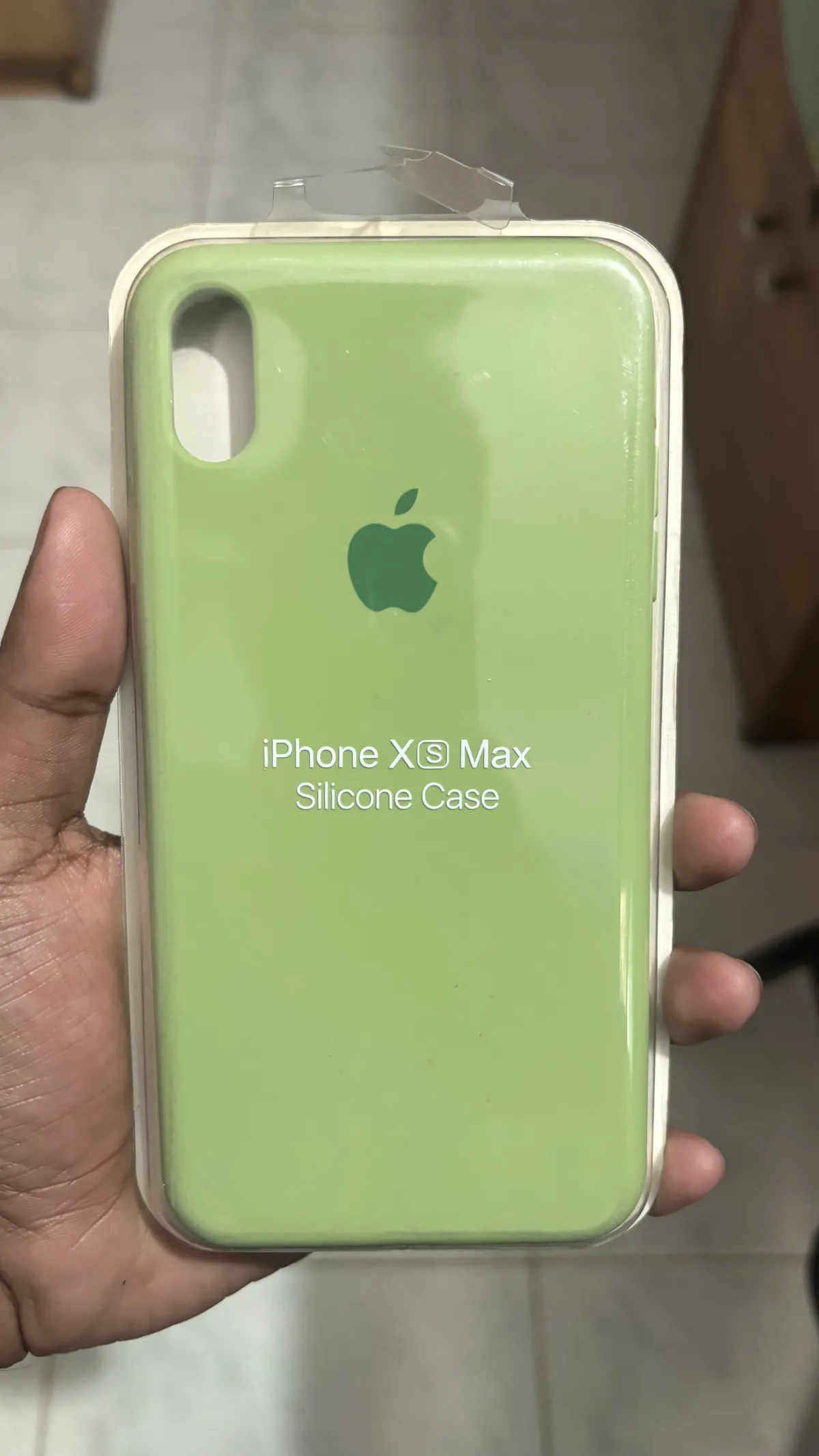 iPhone Silicon Cover (Mint lemon) - Image 2