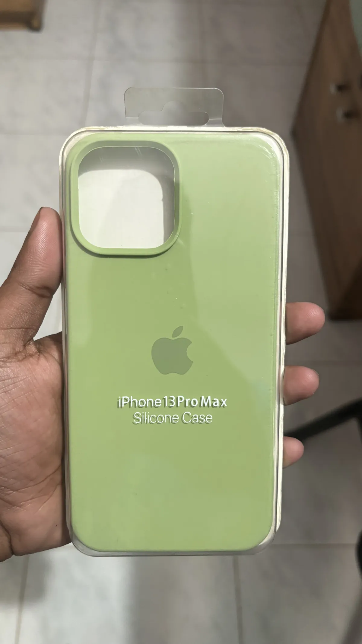 iPhone Silicon Cover (Mint lemon) - Image 5