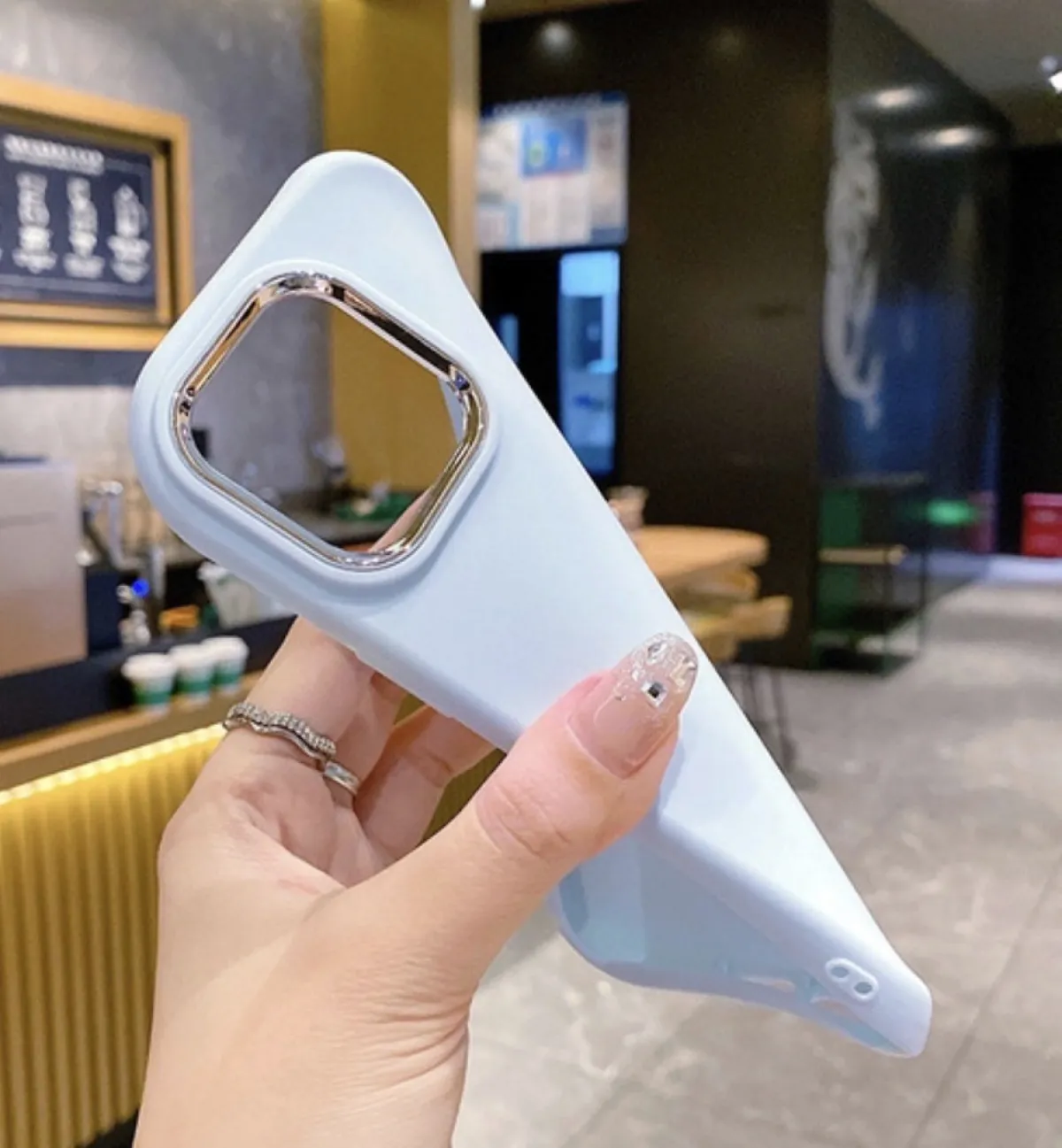 Premium Silicone Cover (Sky Blue) - Image 2