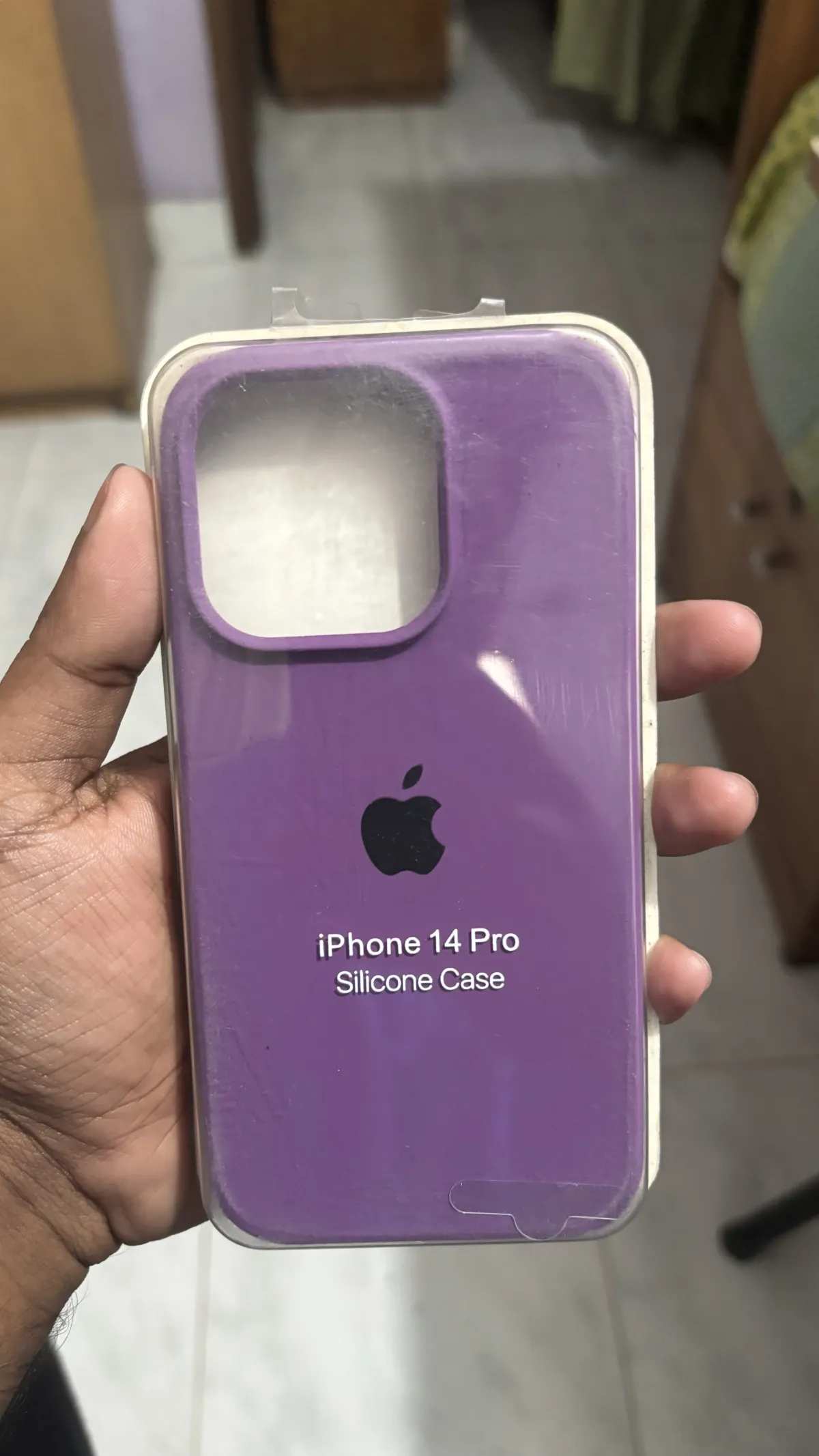 iPhone Silicon Cover (Purple) - Image 2