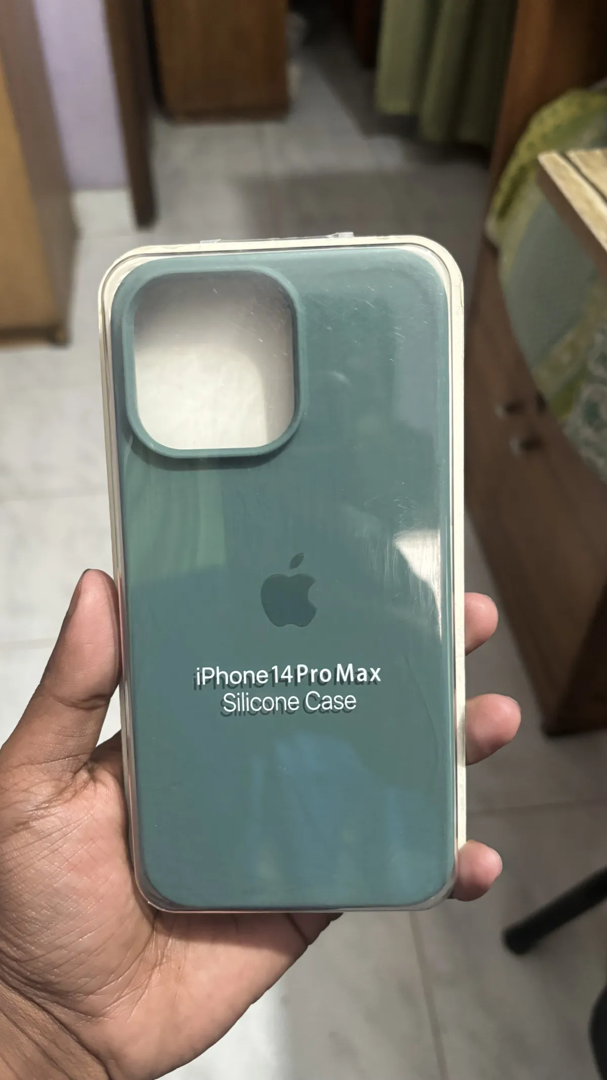 iPhone Silicon Cover (Sea Green) - Image 2