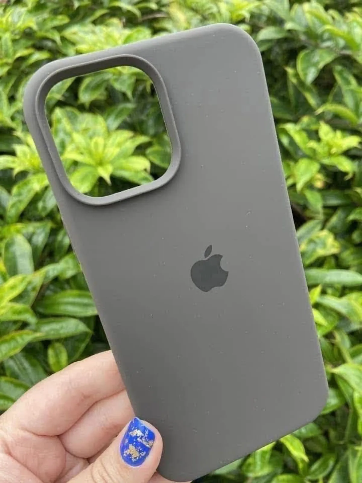 iPhone Silicon Cover (Grey) - Image 2