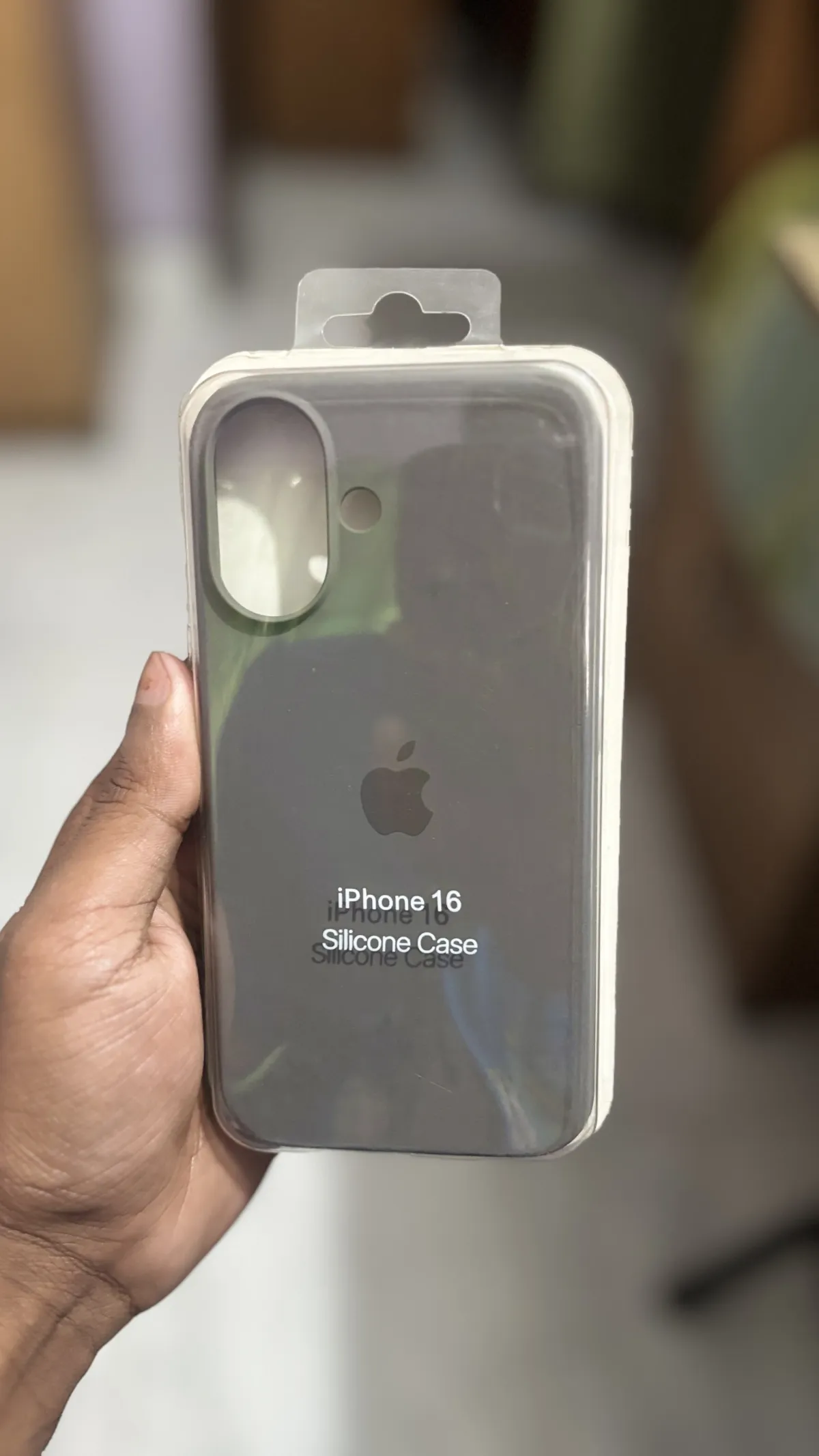 iPhone Silicon Cover (Grey) - Image 4