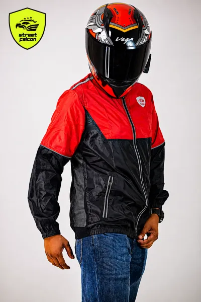 STREET FALCON WINDBREAKER- RED OXIDE_img_2