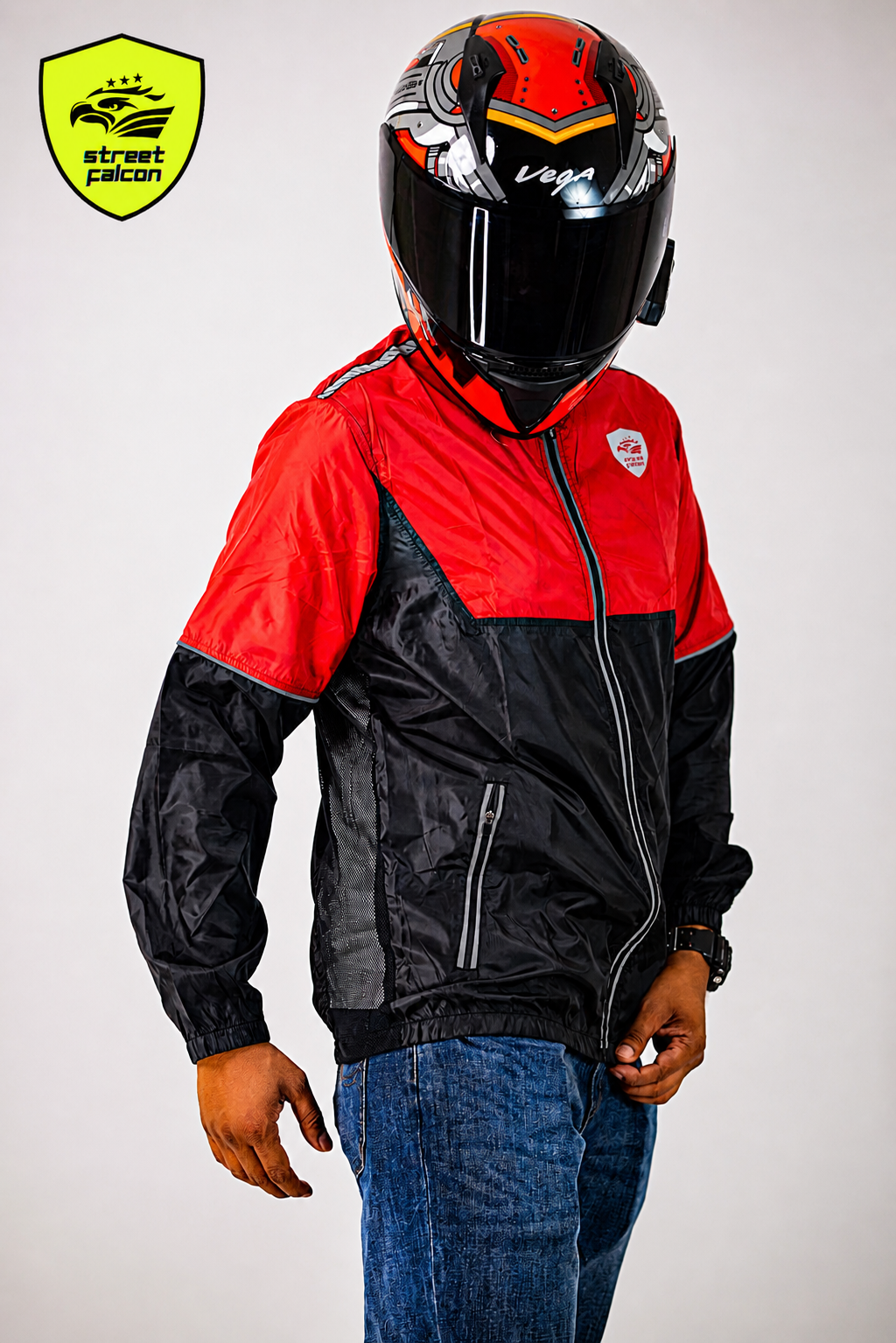 STREET FALCON WINDBREAKER- RED OXIDE_img_2