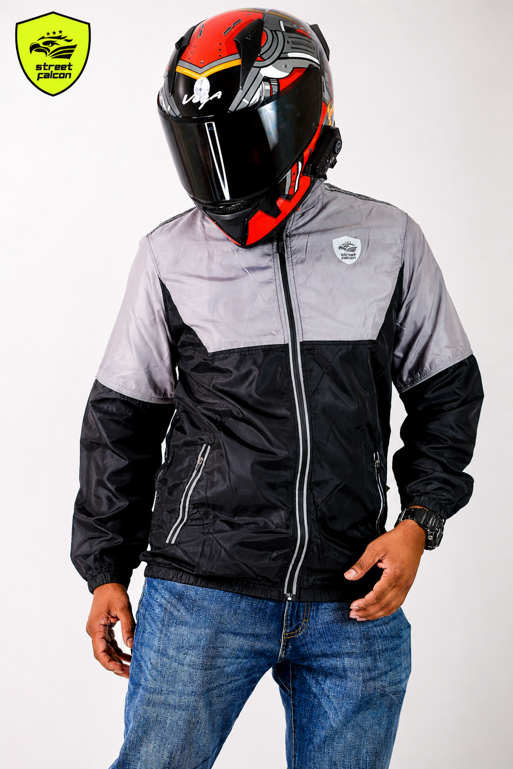 STREET FALCON WINDBREAKER- GREY FLASH_img_1
