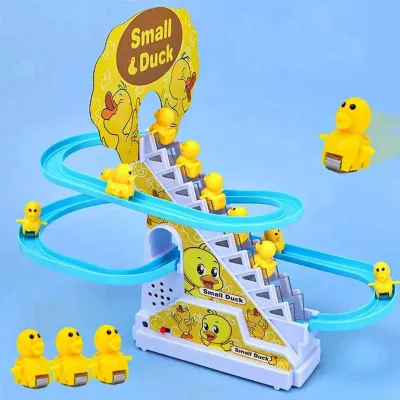 Electric Small Duck Climbing Stairs Toy_img_3