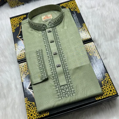 Embroidery Cotton Panjabi_img_0