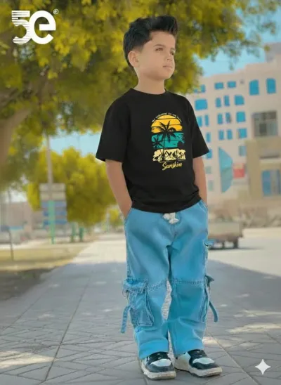 Boys Denim Pant and T-Shirt set_img_10