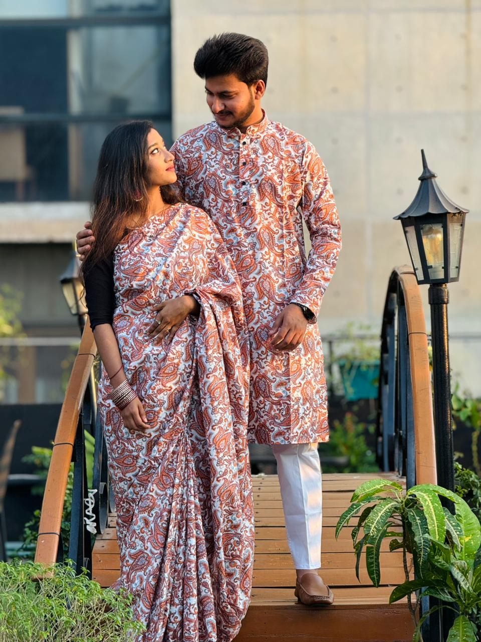 Sharee Panjabi Couple Dress_img_1