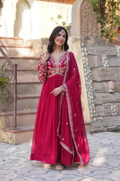 Party Wear Long Gown_img_1