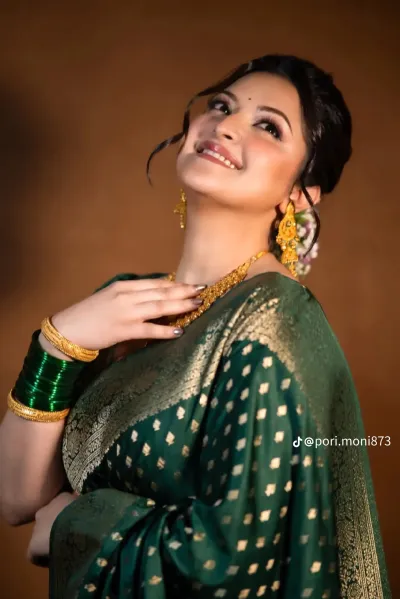 Jori Katan Saree With Blause Pcs_img_2
