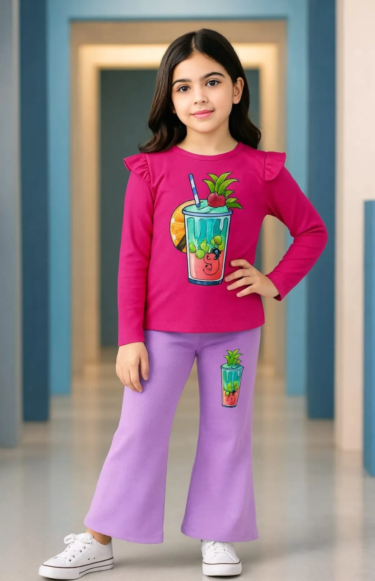 Full Sleeve T-shirt and Pant Set