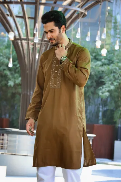 Luxury Italian Panjabi with Box_img_1