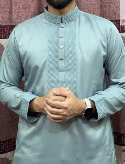 Stylish Comfortable Embroidery Panjabi_img_0
