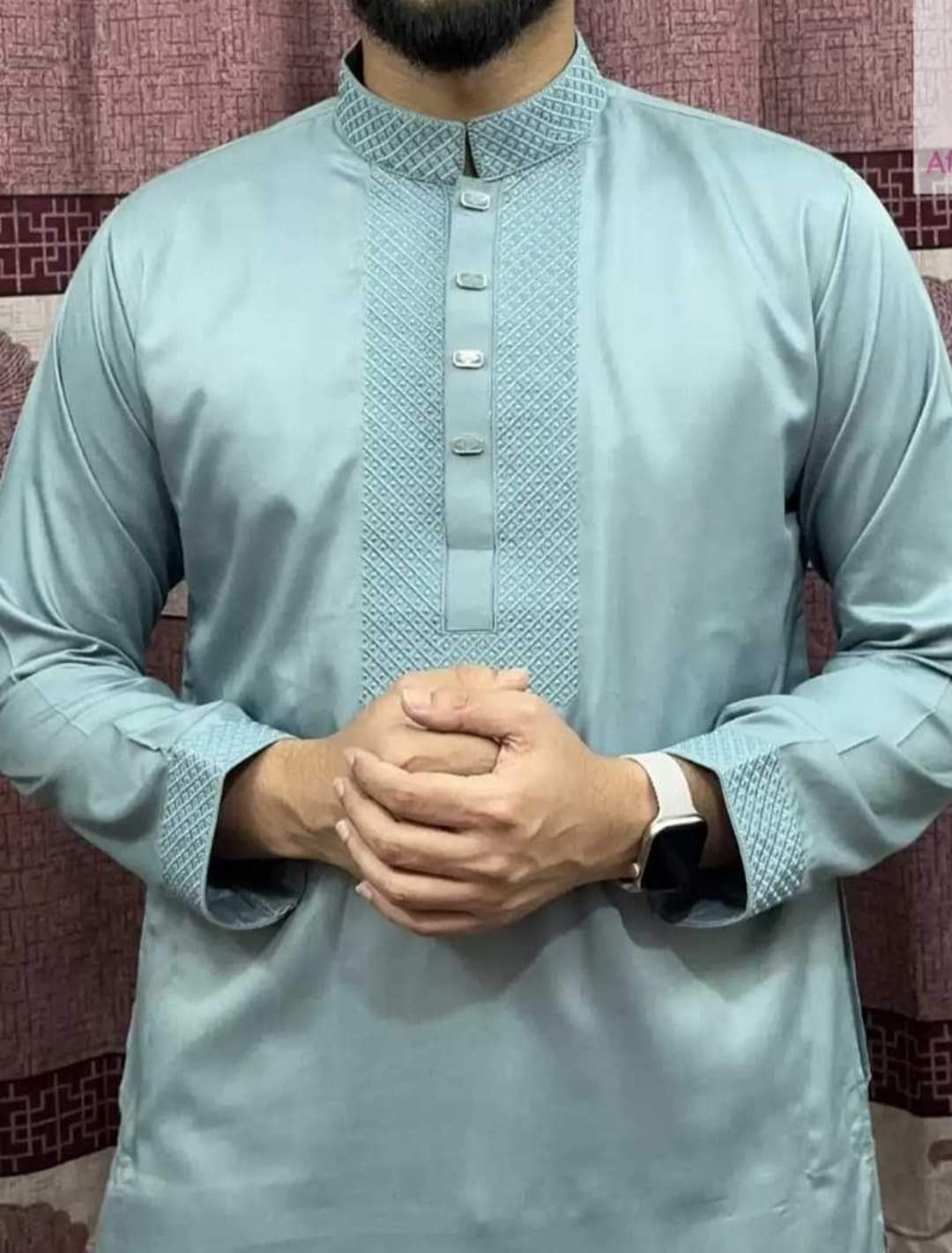 Stylish Comfortable Embroidery Panjabi