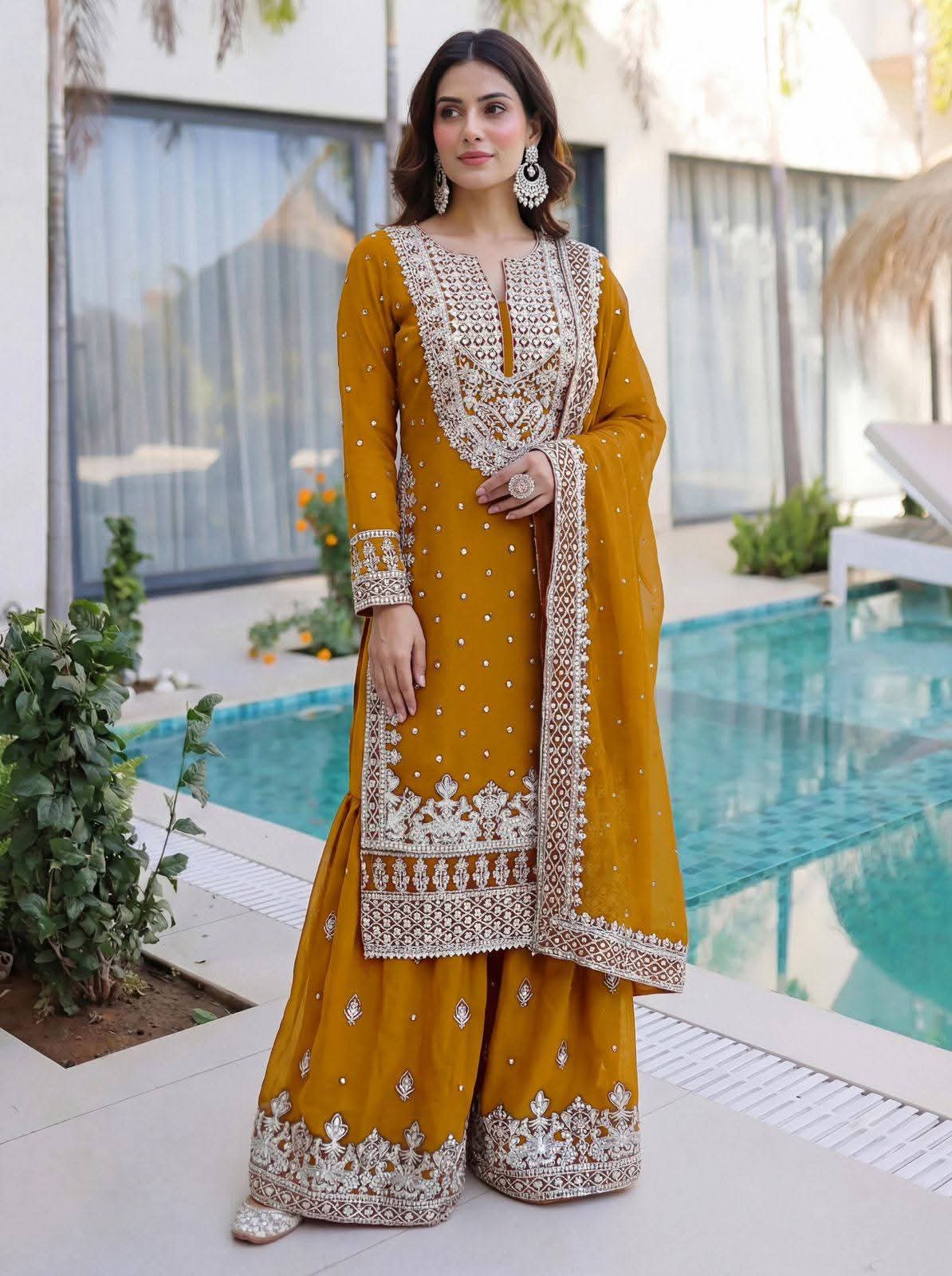 Premium Soft Jorjet Three piece_img_2
