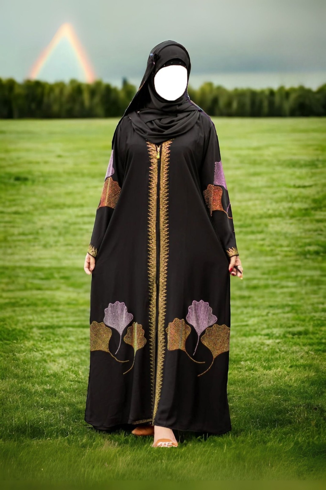 Dubai Koti borka set with Hijab_img_1