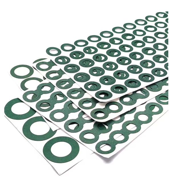 100pcs 1S 18650 Lithium Battery Insulation Gasket Barley Paper Cell Batteries Insulation Glue Repair Electrode Insulator Pads