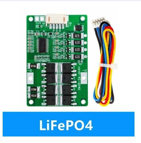 BMS 4S 20A 3.2V 3.7V LiFePO4 / Lithium Battery Charge Protection Board 12.8V 14.4V 18650 32700 32140 Battery Packs With Balanced