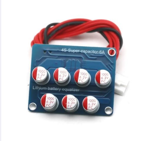 4S 6A Active Equalizer Lifepo4 Li-ion Lithium Battery Balancer Energy Transfer Balance Board F/ 4 Strings 12V BMS Protection_img_1