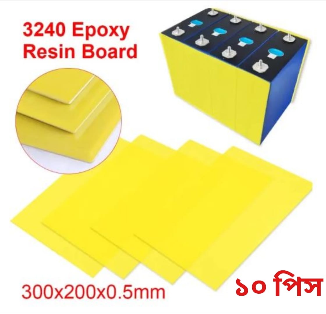 Glass fiber board for battery protection insulation