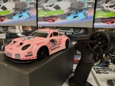 Porsche 911- Pink Edition 1:24 Scale RC Drift Car_img_0