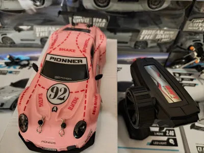 Porsche 911- Pink Edition 1:24 Scale RC Drift Car_img_1