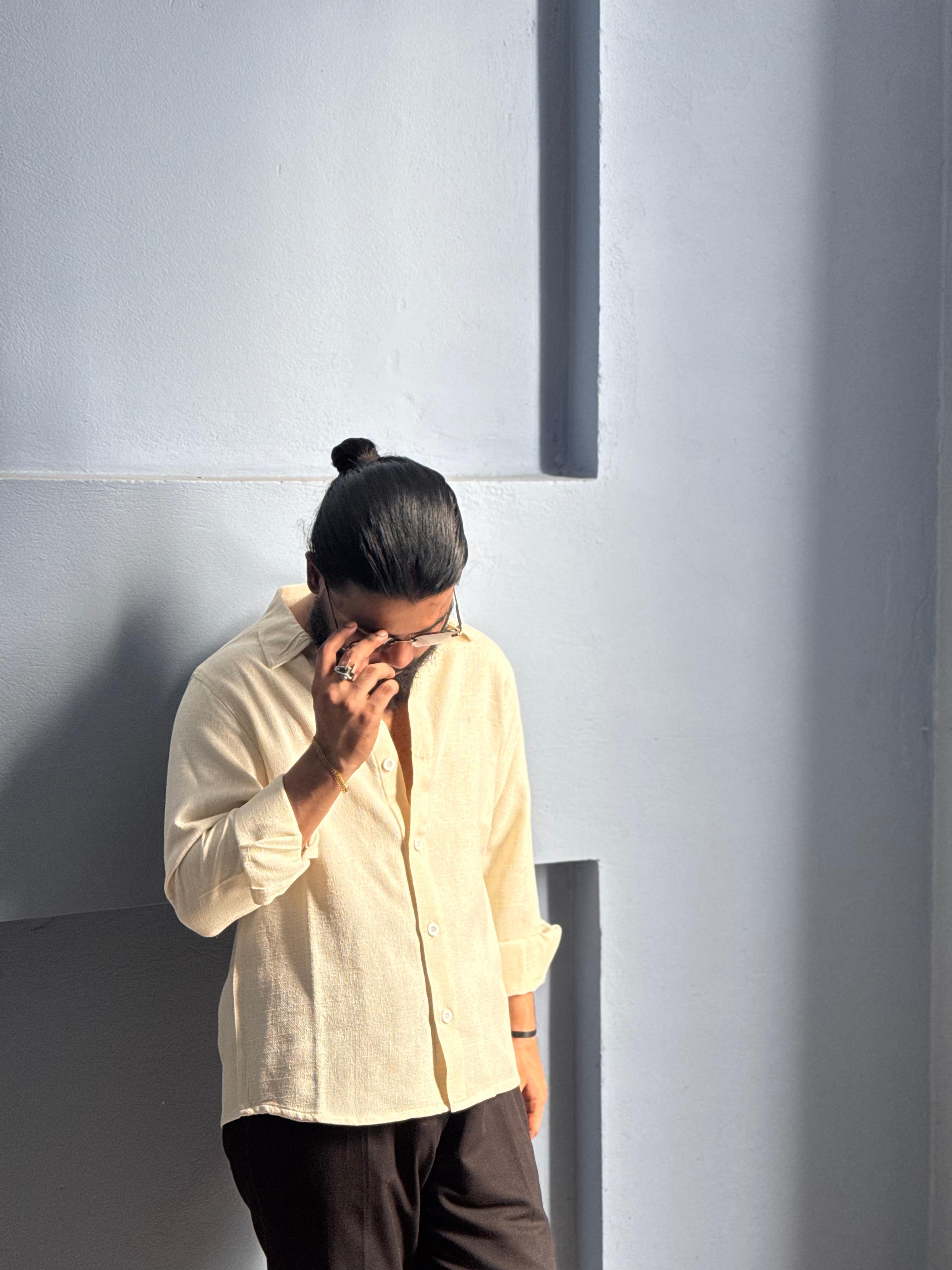 Solid Boxy Shirt - Image 3
