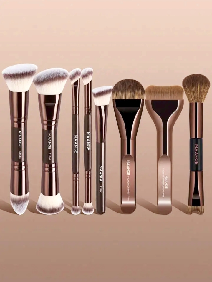 MAANGE 9 PCS CHIC AND HIGH-QUALITY MAKEUP BRUSH