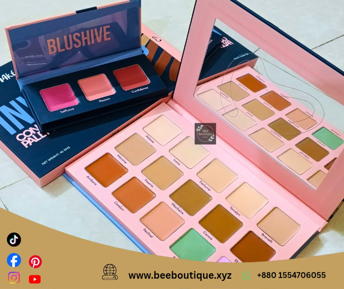 Makezmia Invisiblend Concealer Palette