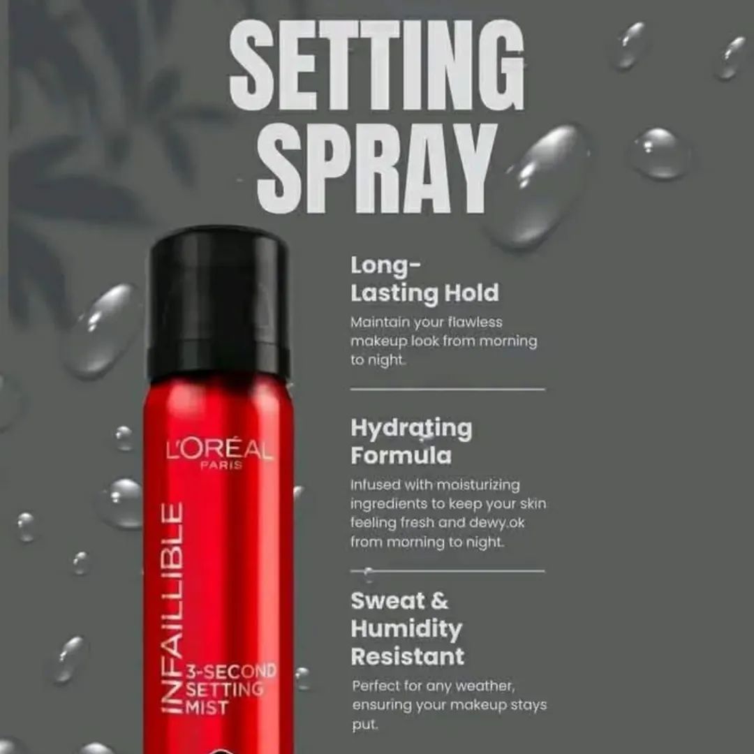 Loreal – Infallible 3-Second Setting Mist Spray in Bangladesh_img_1