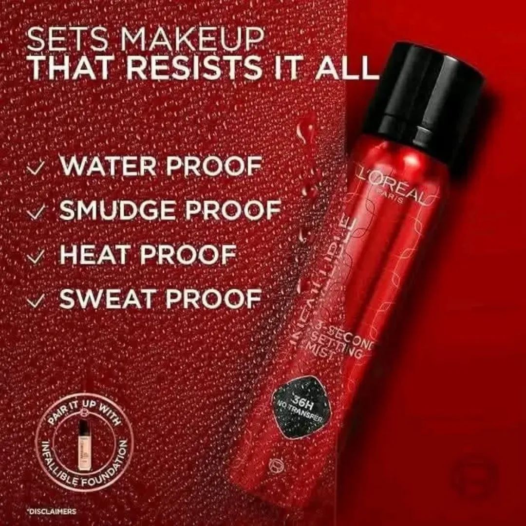 Loreal – Infallible 3-Second Setting Mist Spray in Bangladesh_img_3
