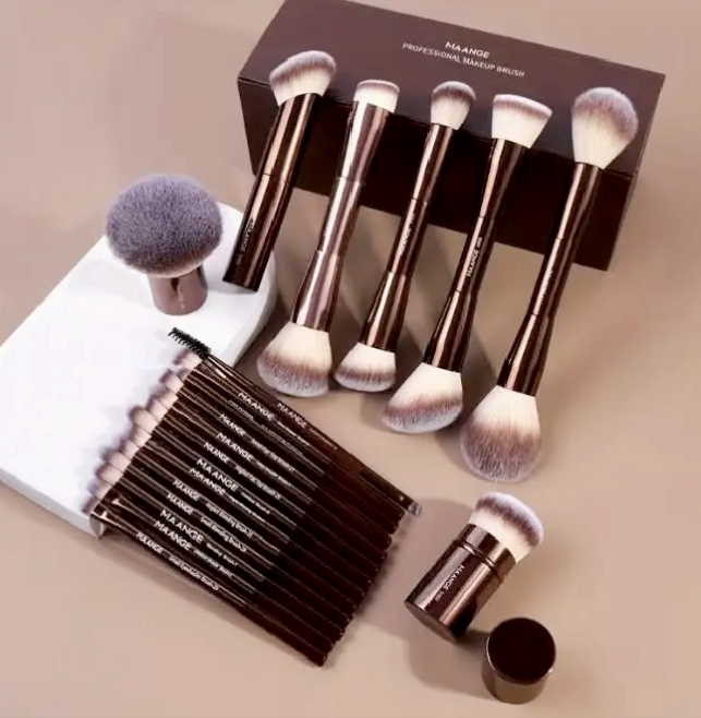 MAANGE 23 PCS PERFECT MAKEUP BRUSH with box