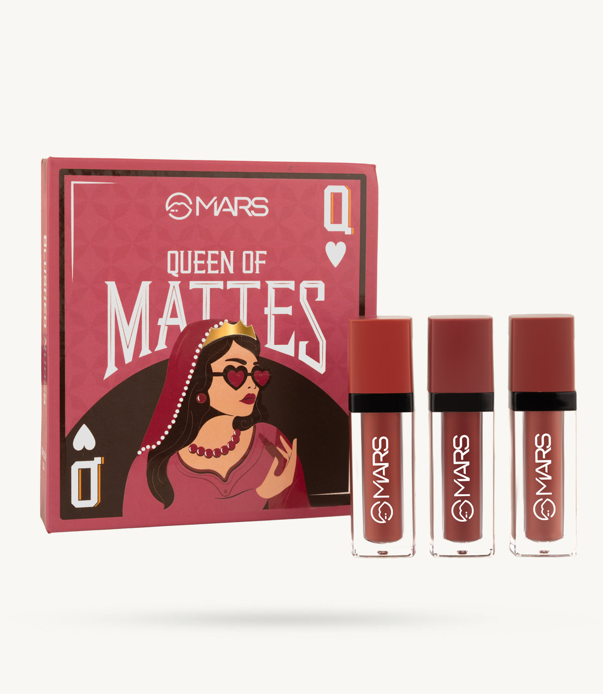 Mars Queen of Mattes Lipstick Set (Pack of 3)_img_2