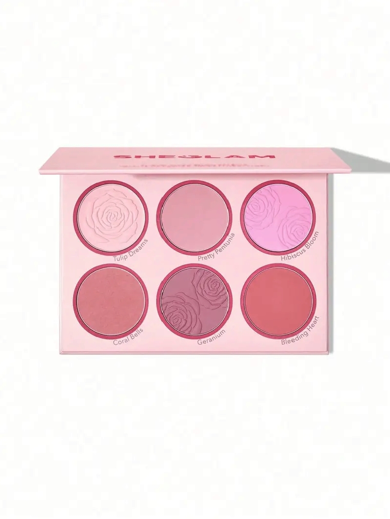 SHEGLAM BLUSH PALETTE BLUSHING BOUQUET 6 color