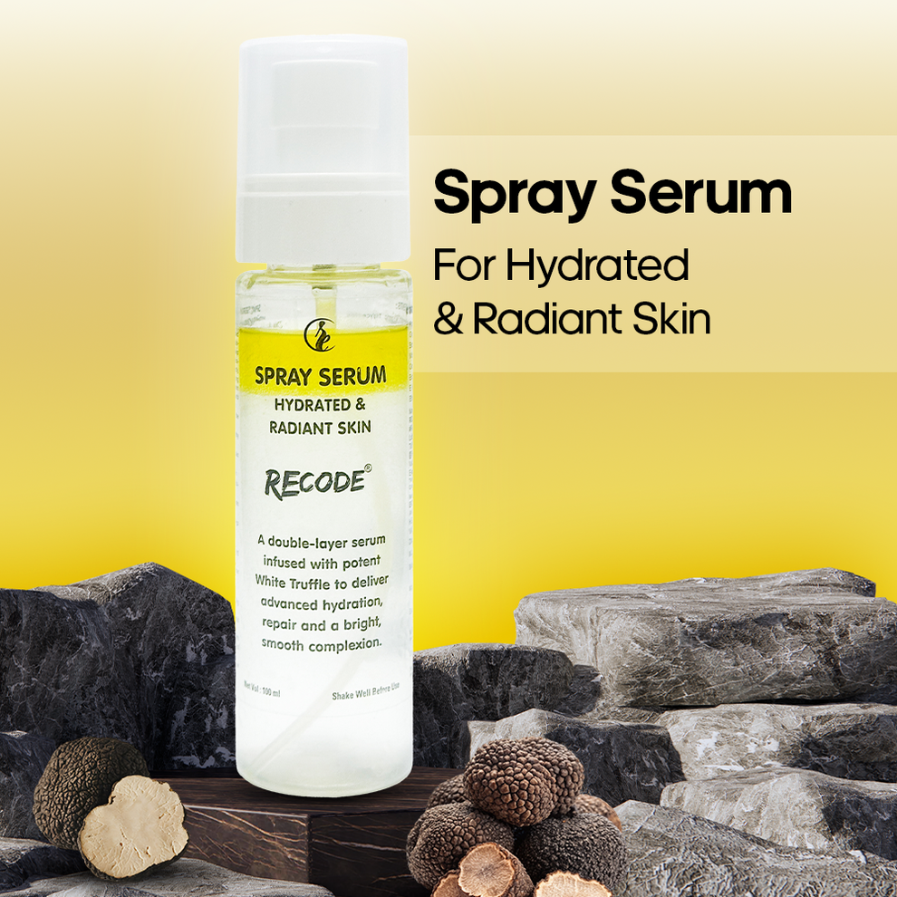 Recode White Truffle Hydrate & Radiant Skin Serum Spray | Deep Hydration & Glow Mist