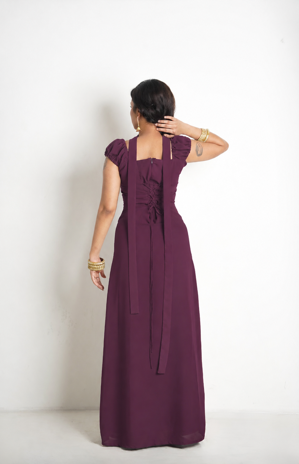 Plum'd Up Dress - Image 3