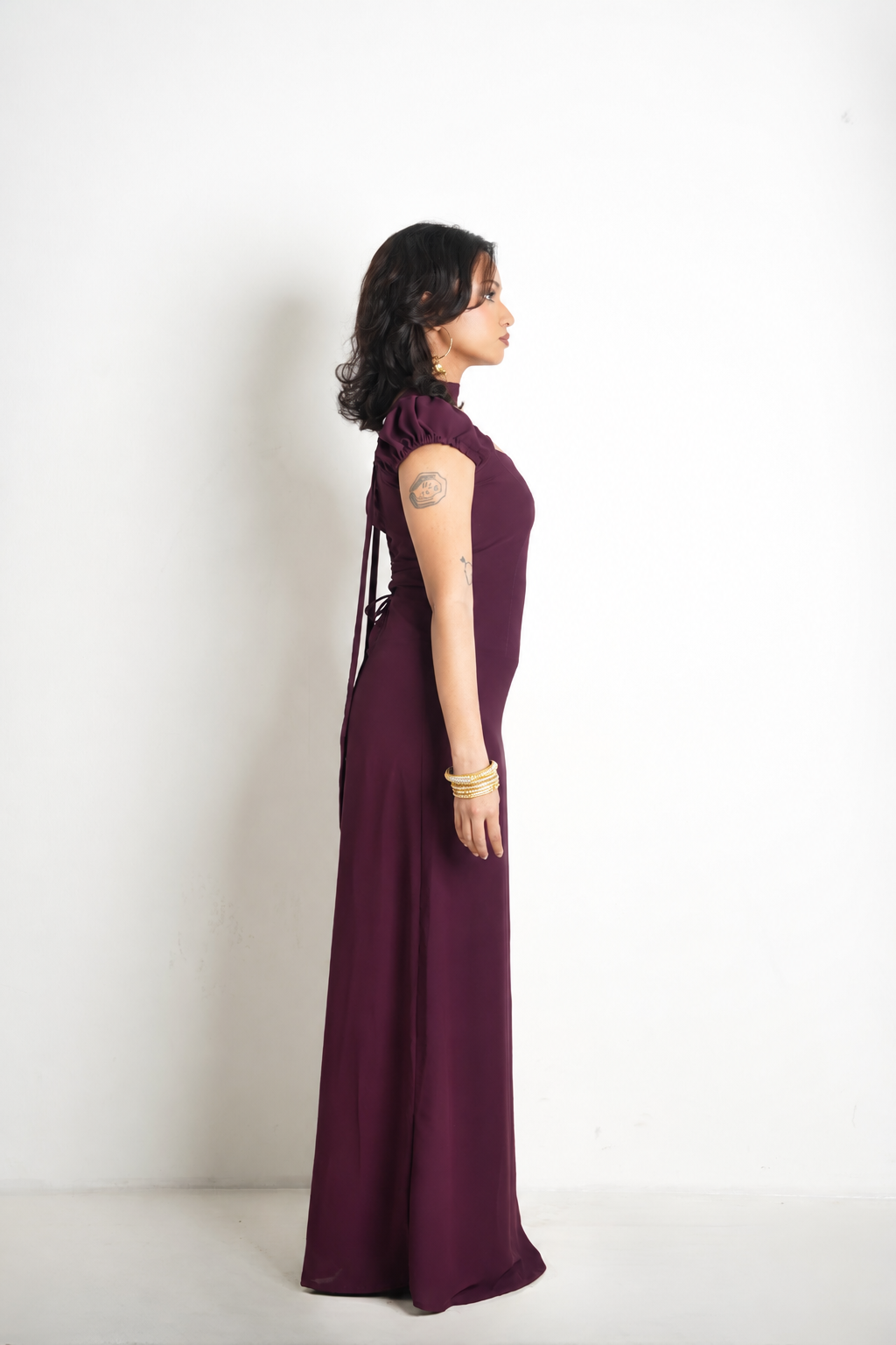 Plum'd Up Dress - Image 4