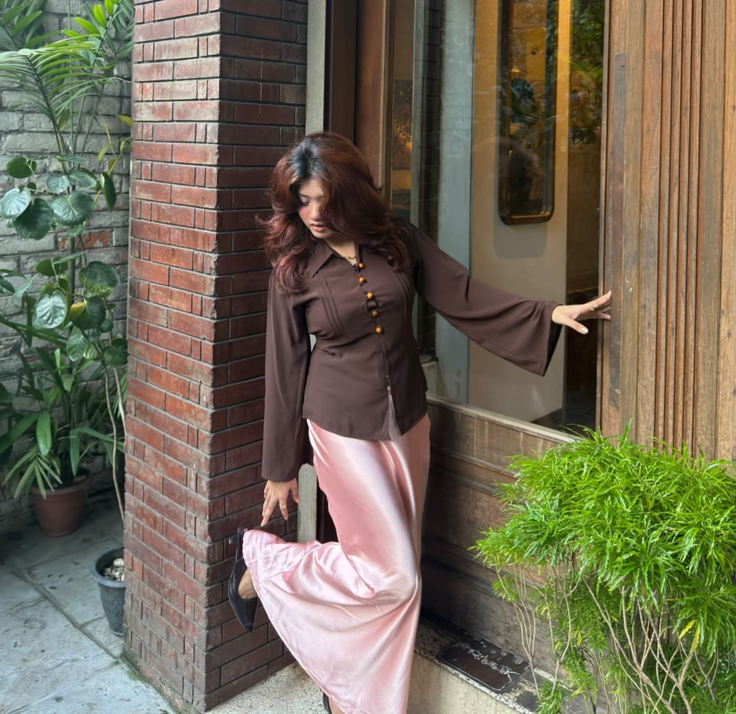 Buttoned Up Shirt (Coffee) - Image 6