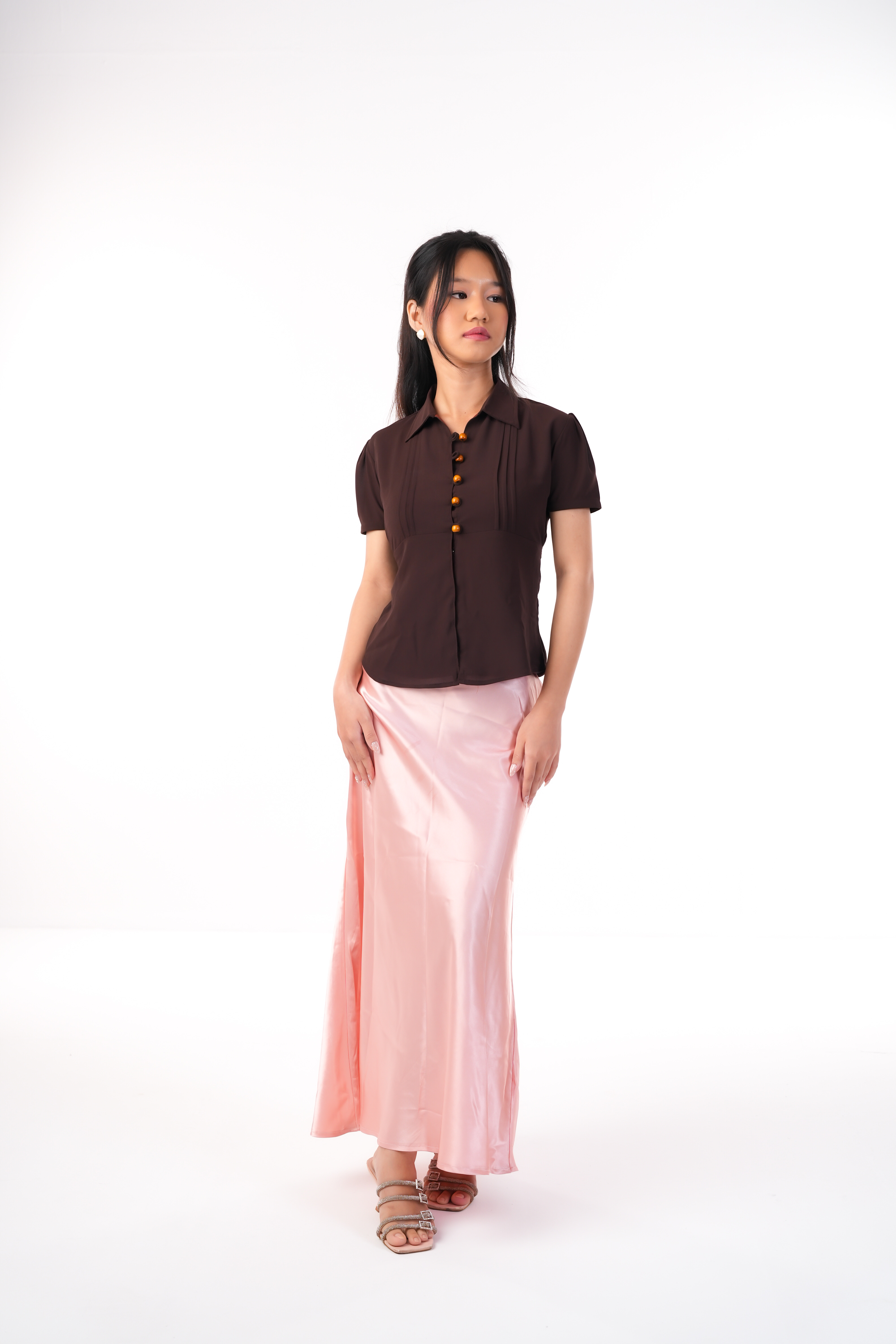 Baby Maxi Skirt (Blush Pink) - Image 2