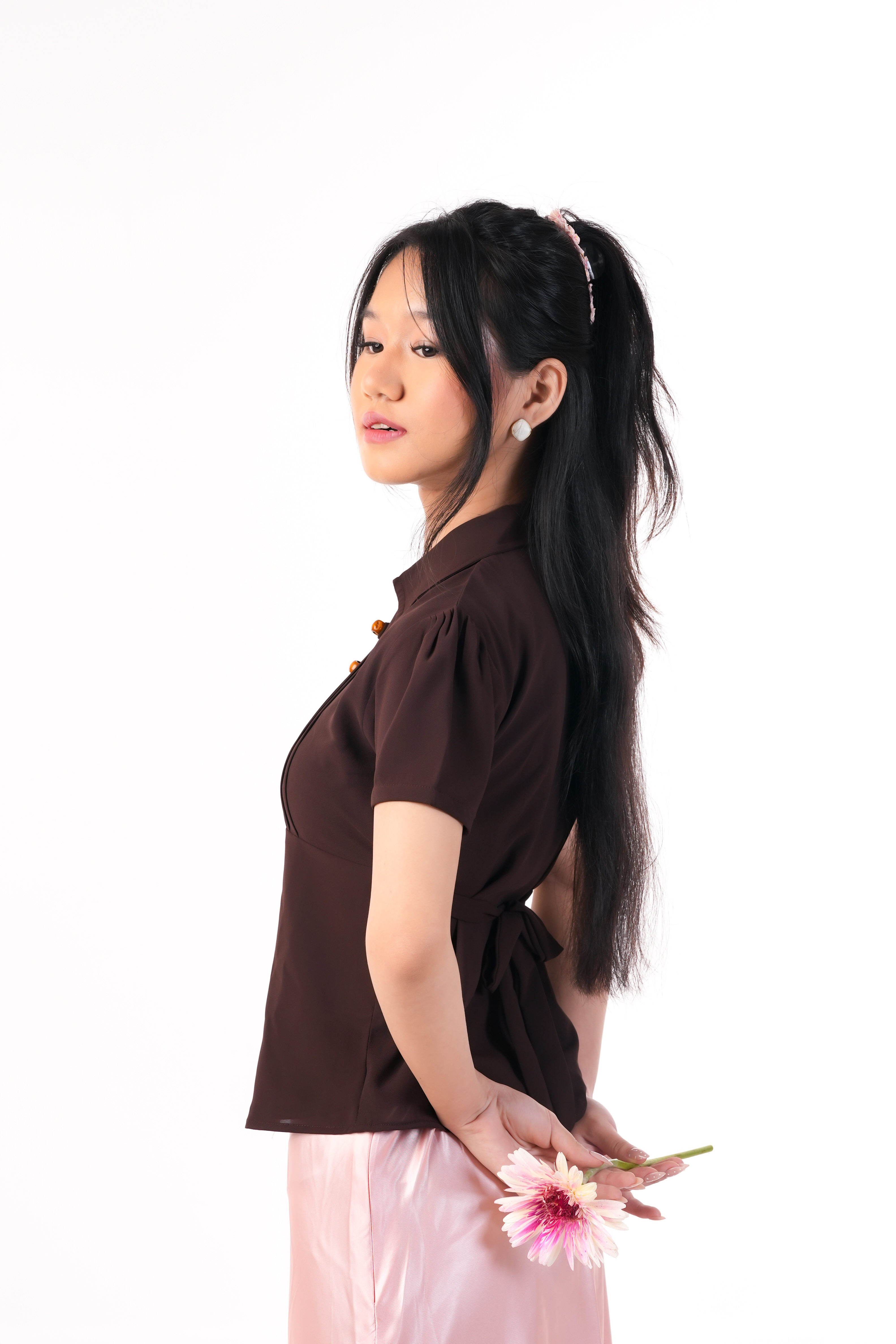 Buttoned Up Shirt (Coffee) - Image 5