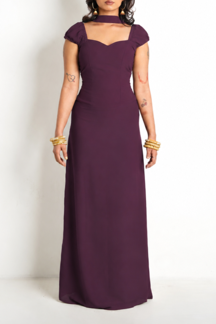 Plum'd Up Dress - Image 2